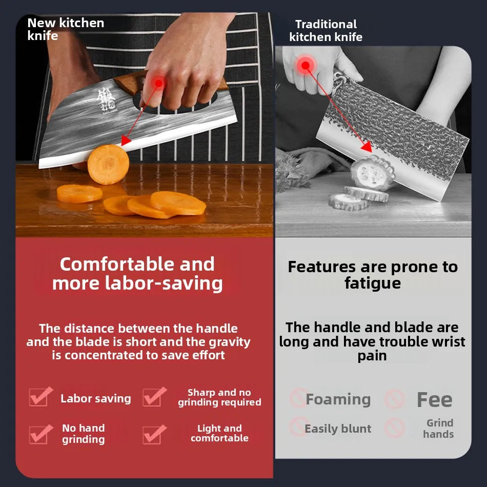 Stainless Steel Kitchen Meat Cleaver Knife