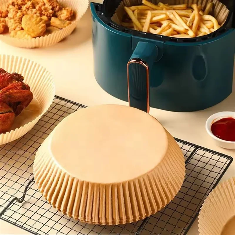 50/100Pcs Air Fryer Disposable Paper Non-Stick Paper Liners