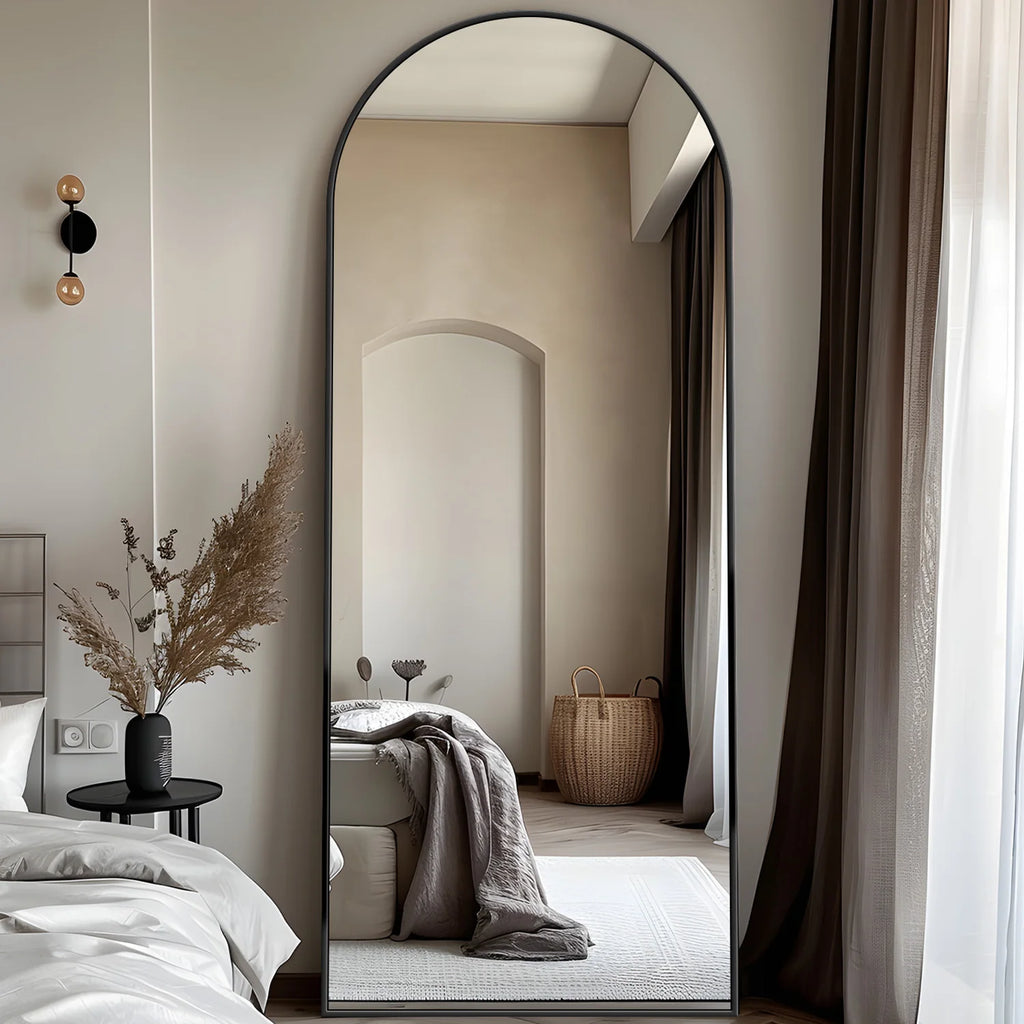 Rectangular Full Body Mirror with Stand