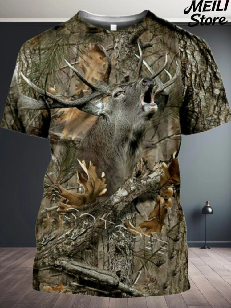 Camouflage hunting t-Shirt