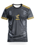 Mexican Style Aztec Eagle Soccer T-shirt