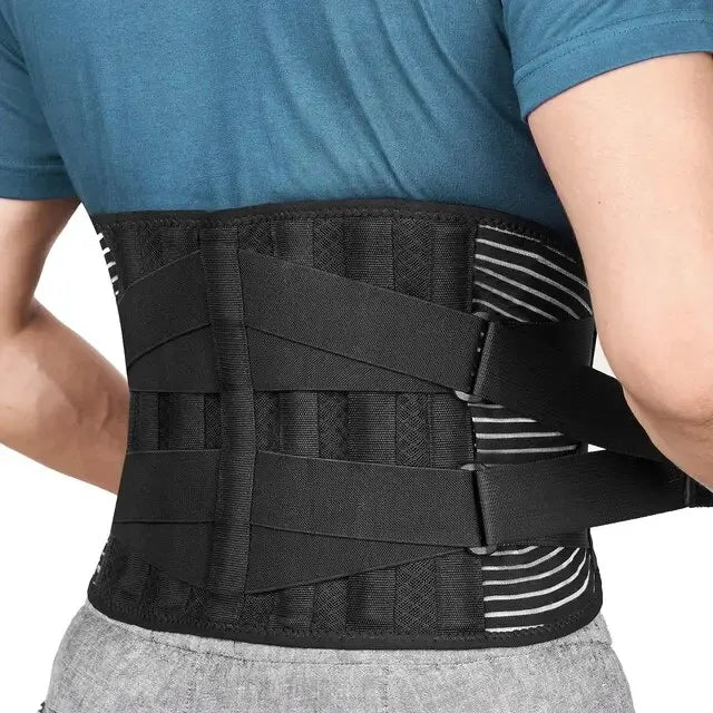 Adjustable Waist Support Brace Double Strap Orthopedic Lumbar Belt