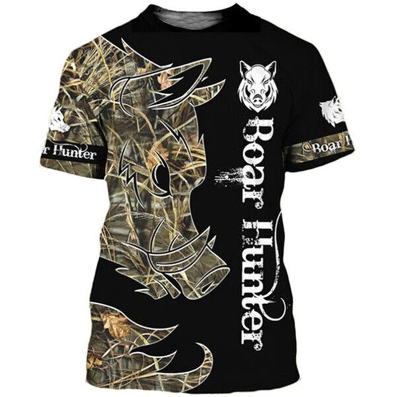 Camo Hunting Animals T Shirts