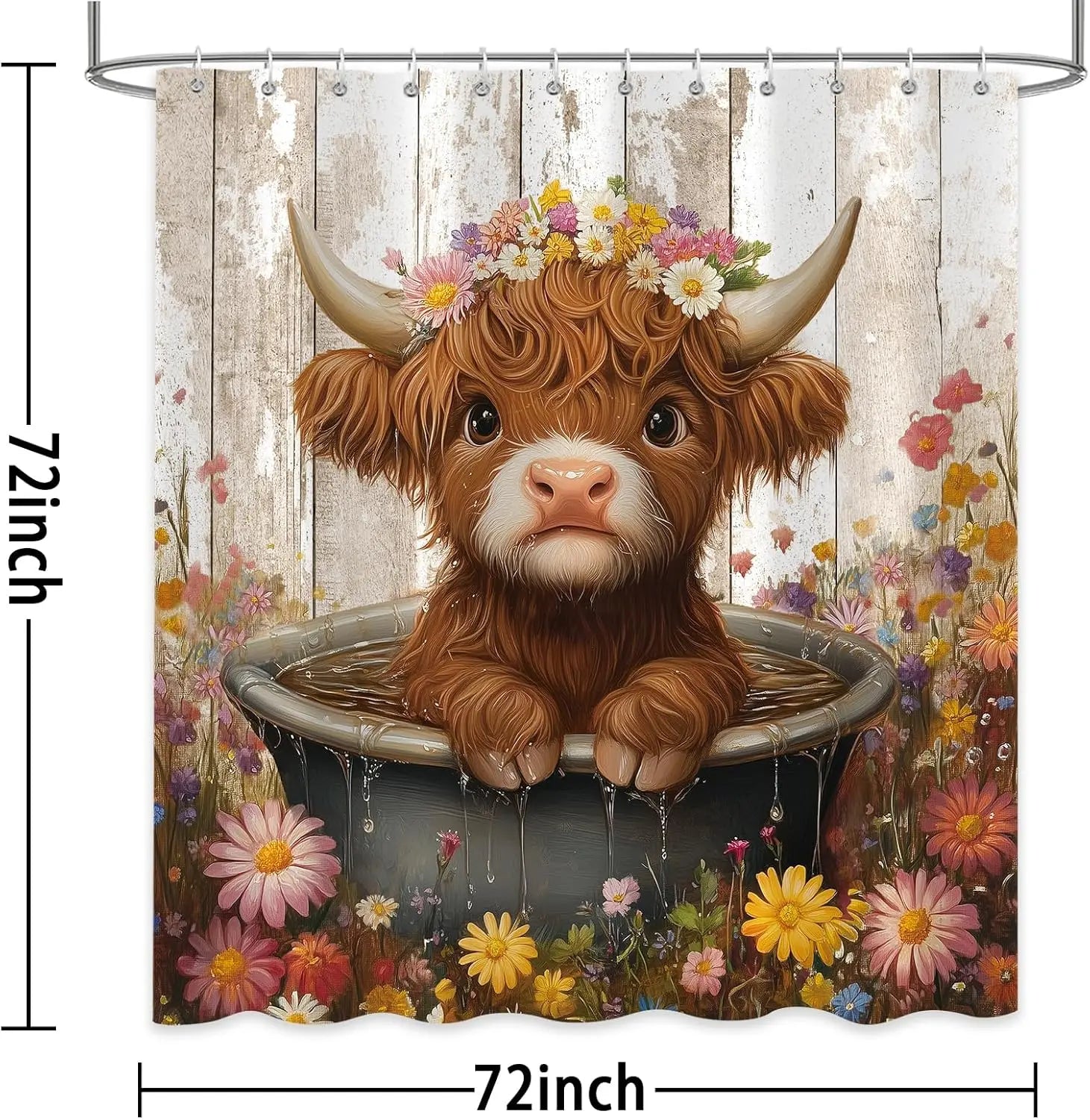 Shower Curtain for Bathroom