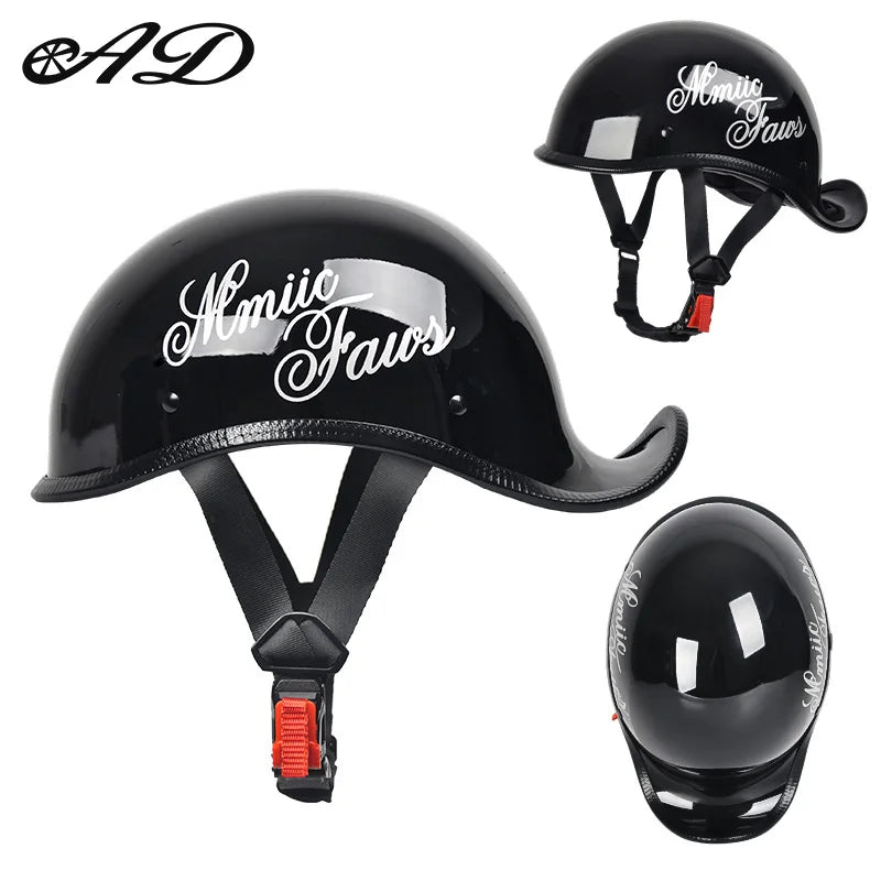 Motorcycle Upturned Tail Helmet