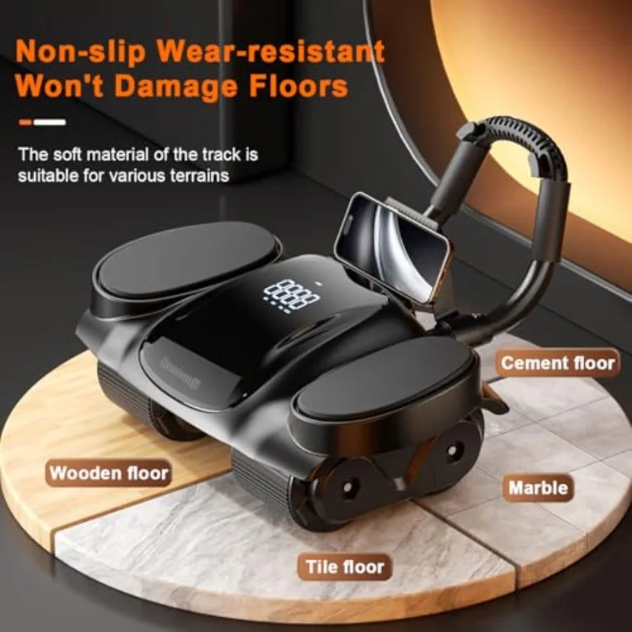 Abdominal Exercise Roller with Elbow Support
