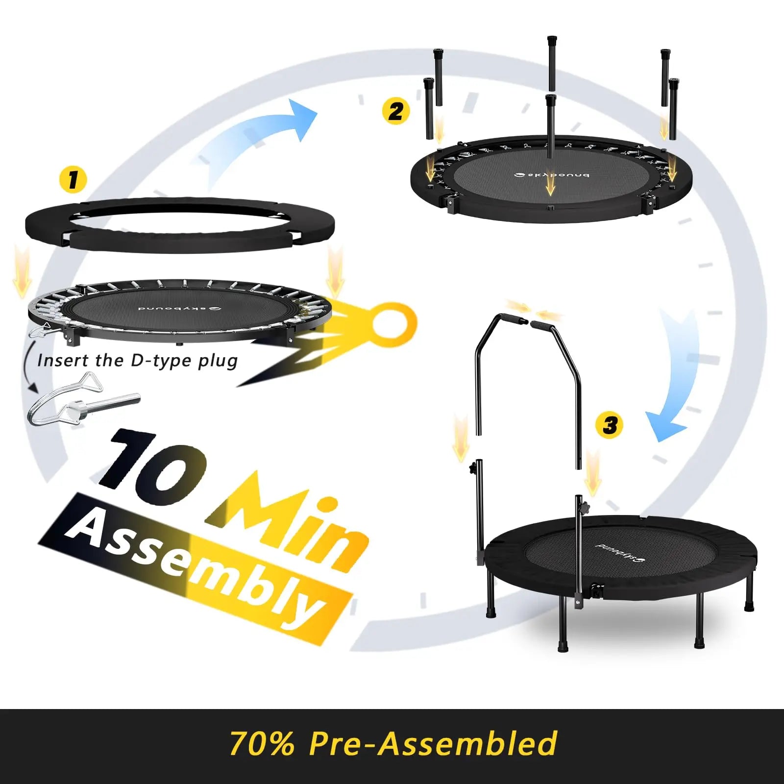 Mini foldable Trampoline