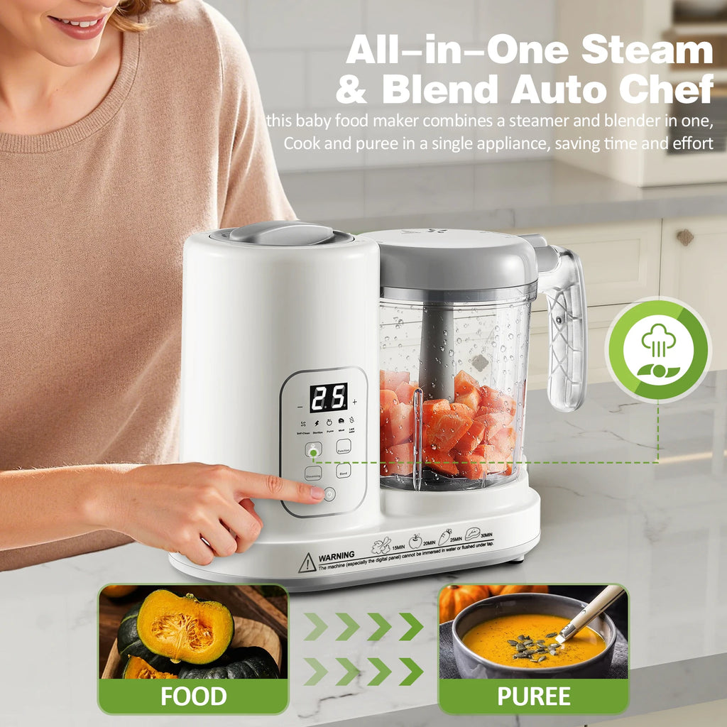 Baby Food Maker Steamer Blender