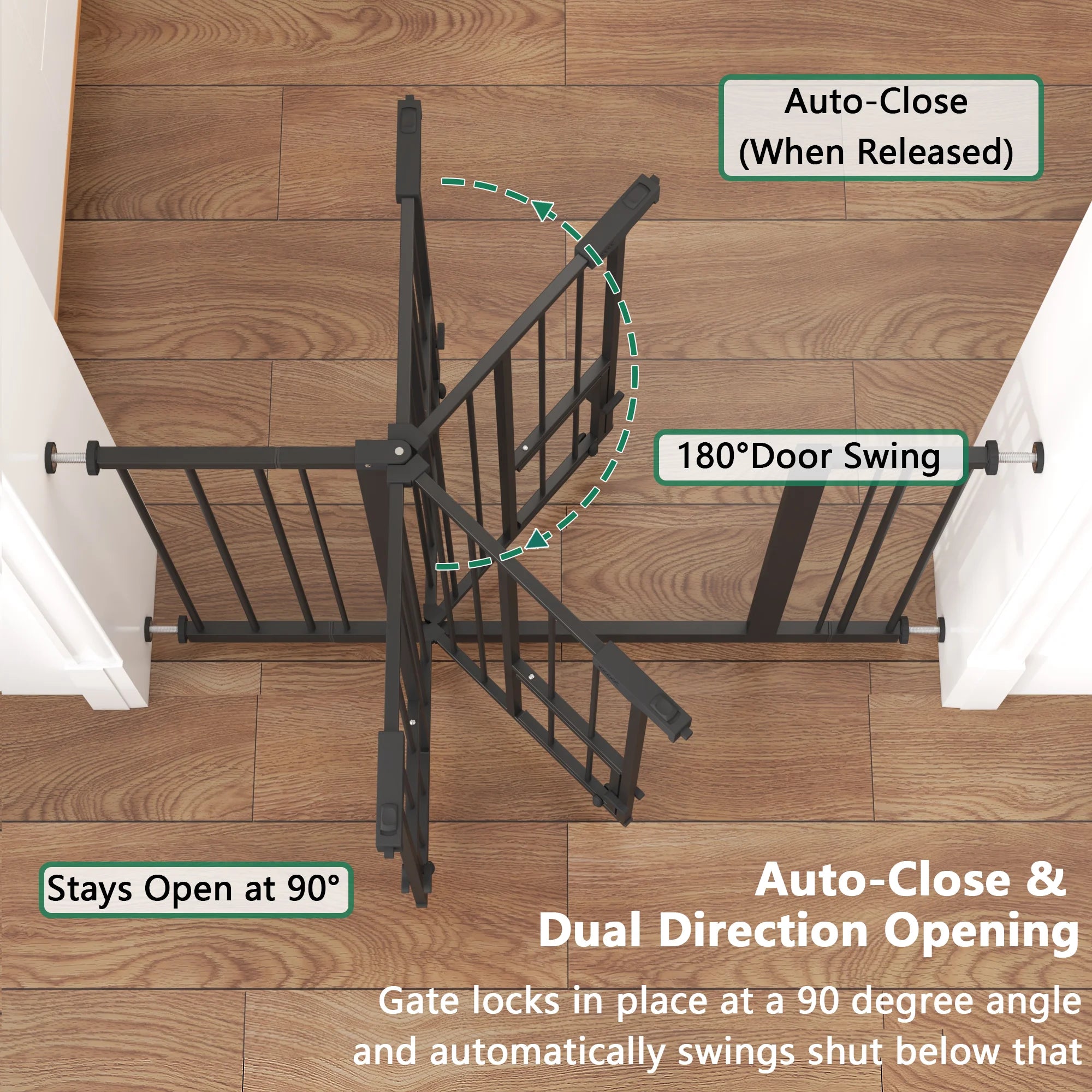 Baby Gate with Cat Door