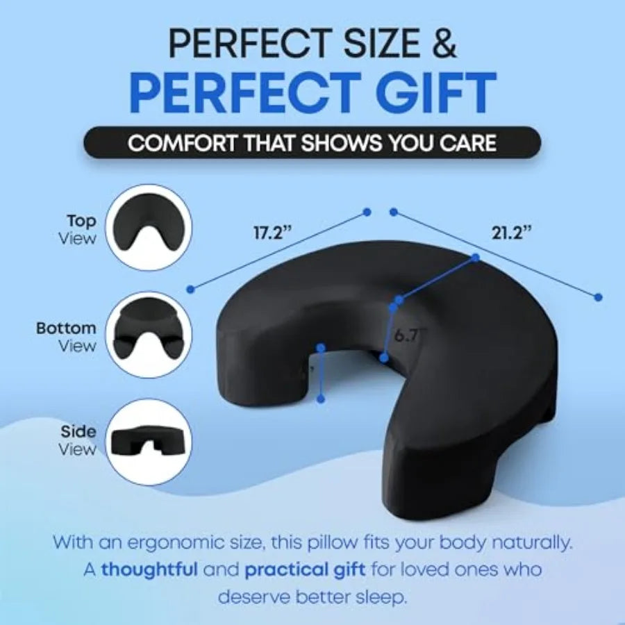 Side Sleeper Pillow with Arm Hole