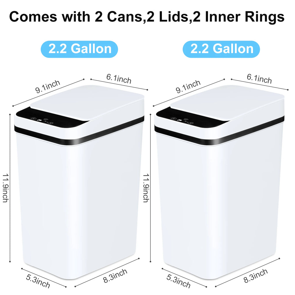 Automatic Touchless Trash Cans