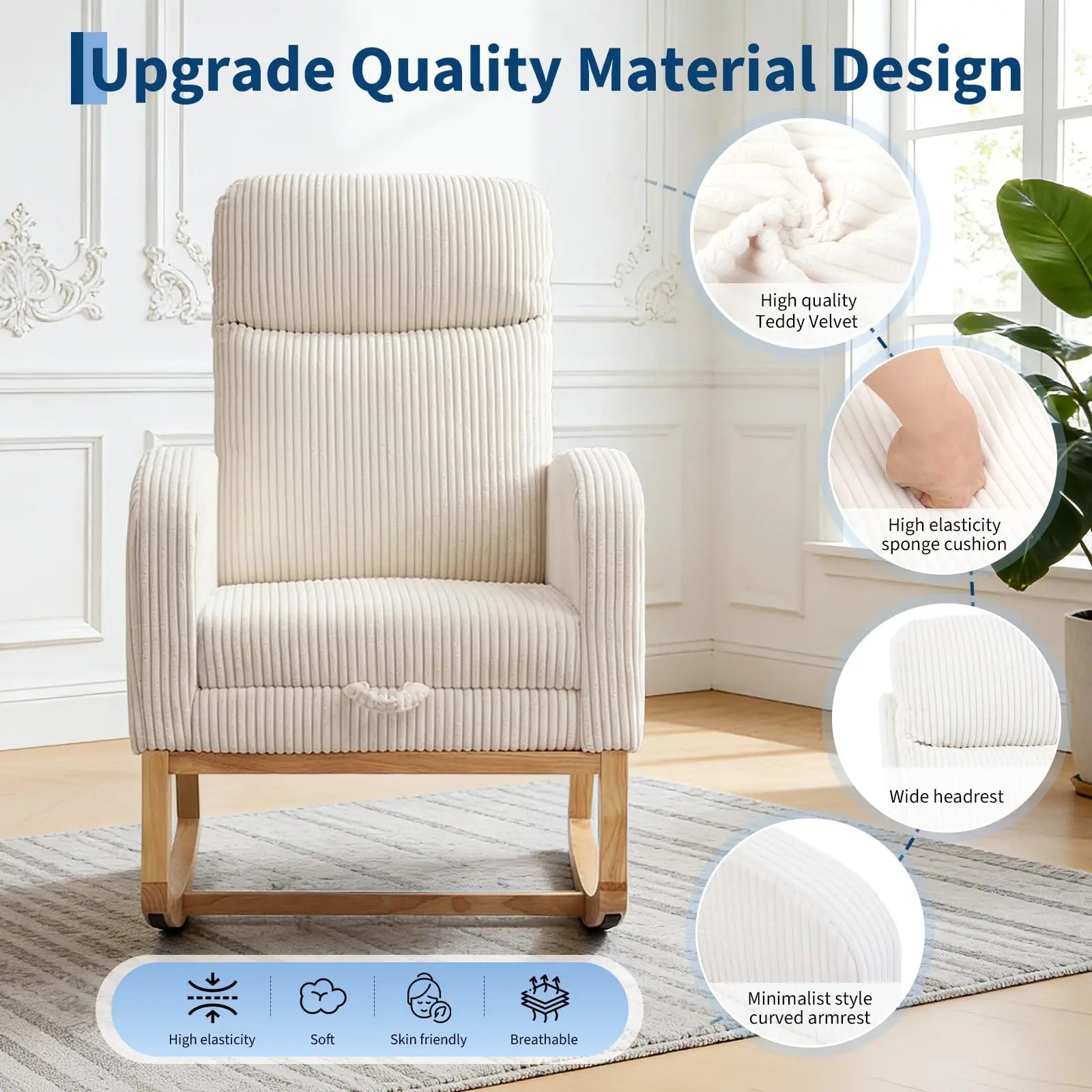 Nursery Rocking Chair,