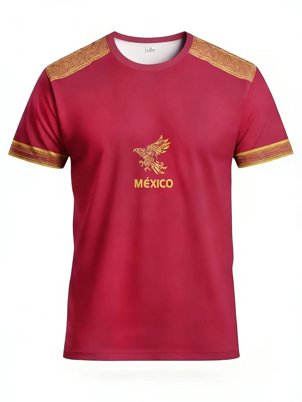 Mexican Style Aztec Eagle Soccer T-shirt