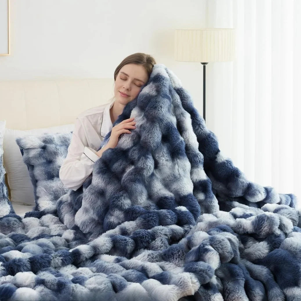 Rabbit Fleece Blanket