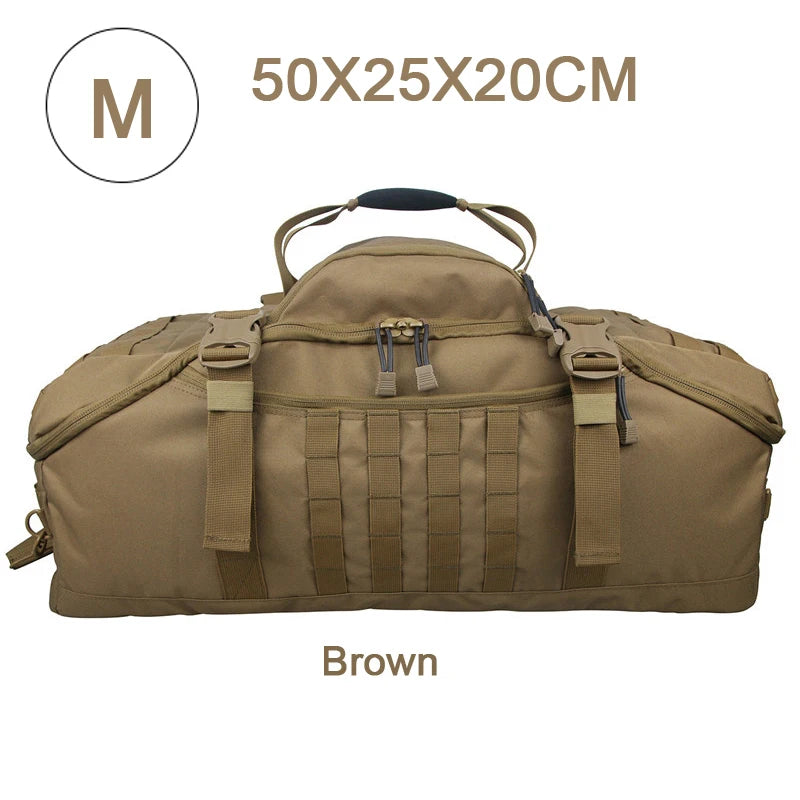 Large Duffel Hiking and Camping Travel Bags