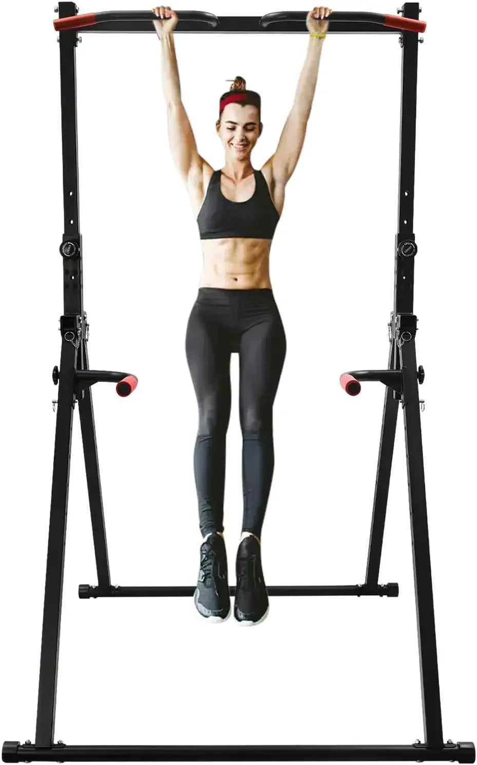 Foldable Power Tower Dip Station