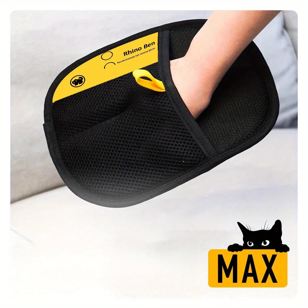 Pet Double sided Hair Removal Gloves