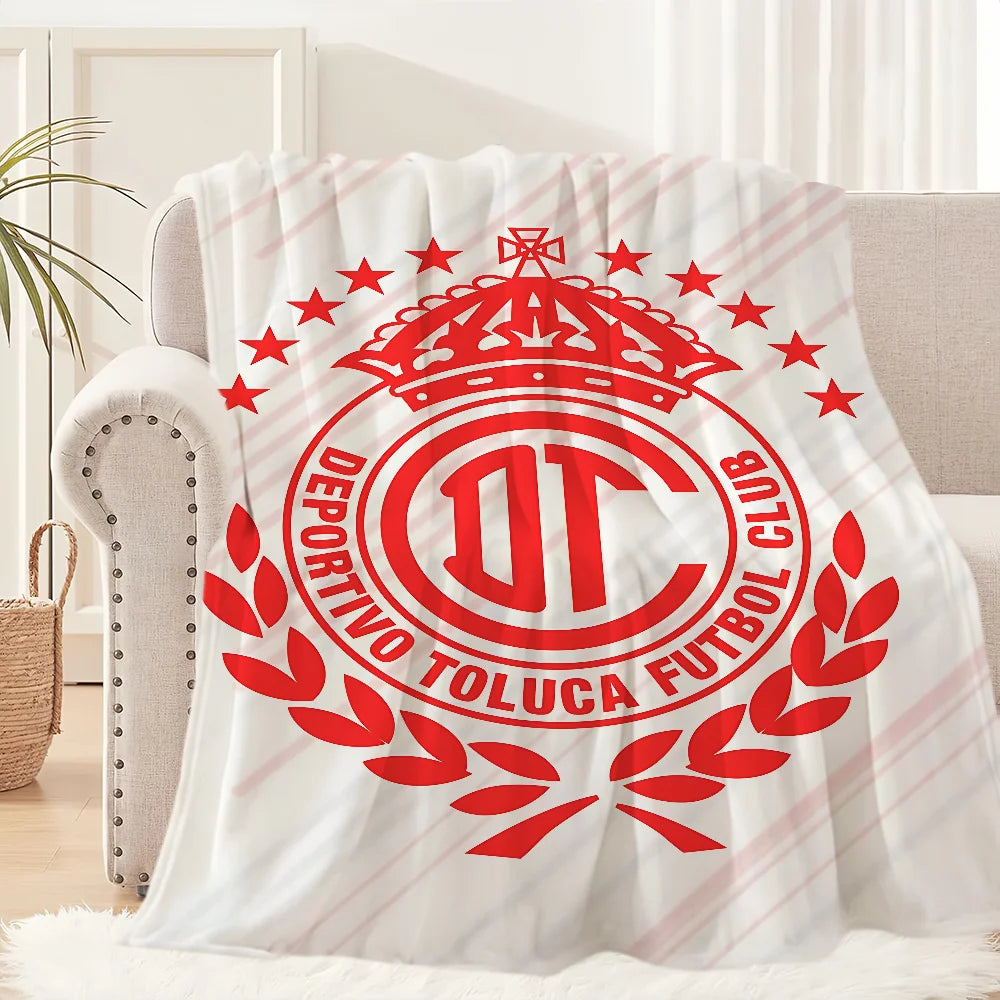 Toluca FC Football Blanket