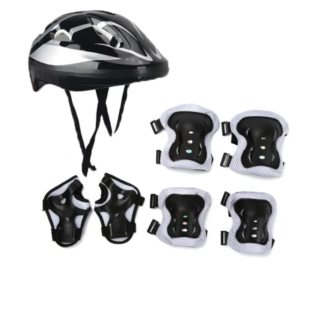 Girls from age 4-12 Helmet with Protective Gear