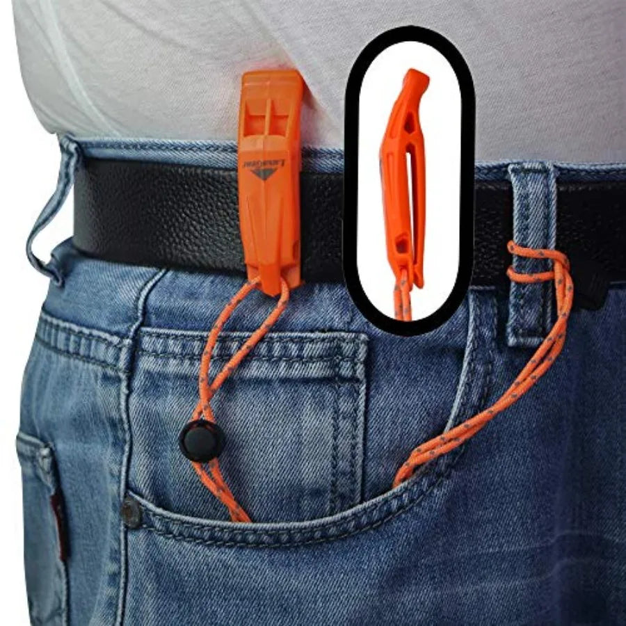 Emergency Whistles with Lanyard
