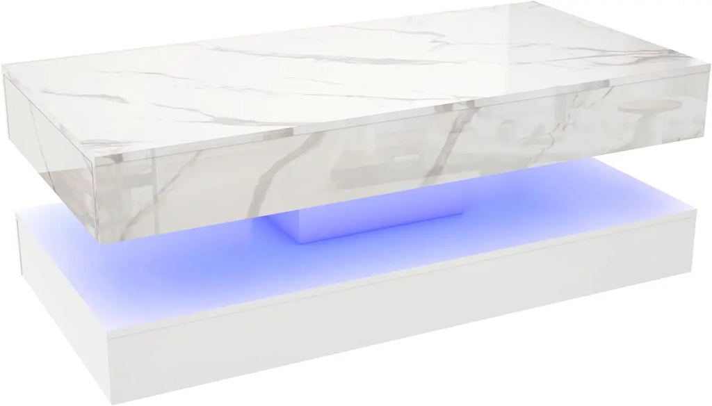 Modern  Coffee Table with LED lights