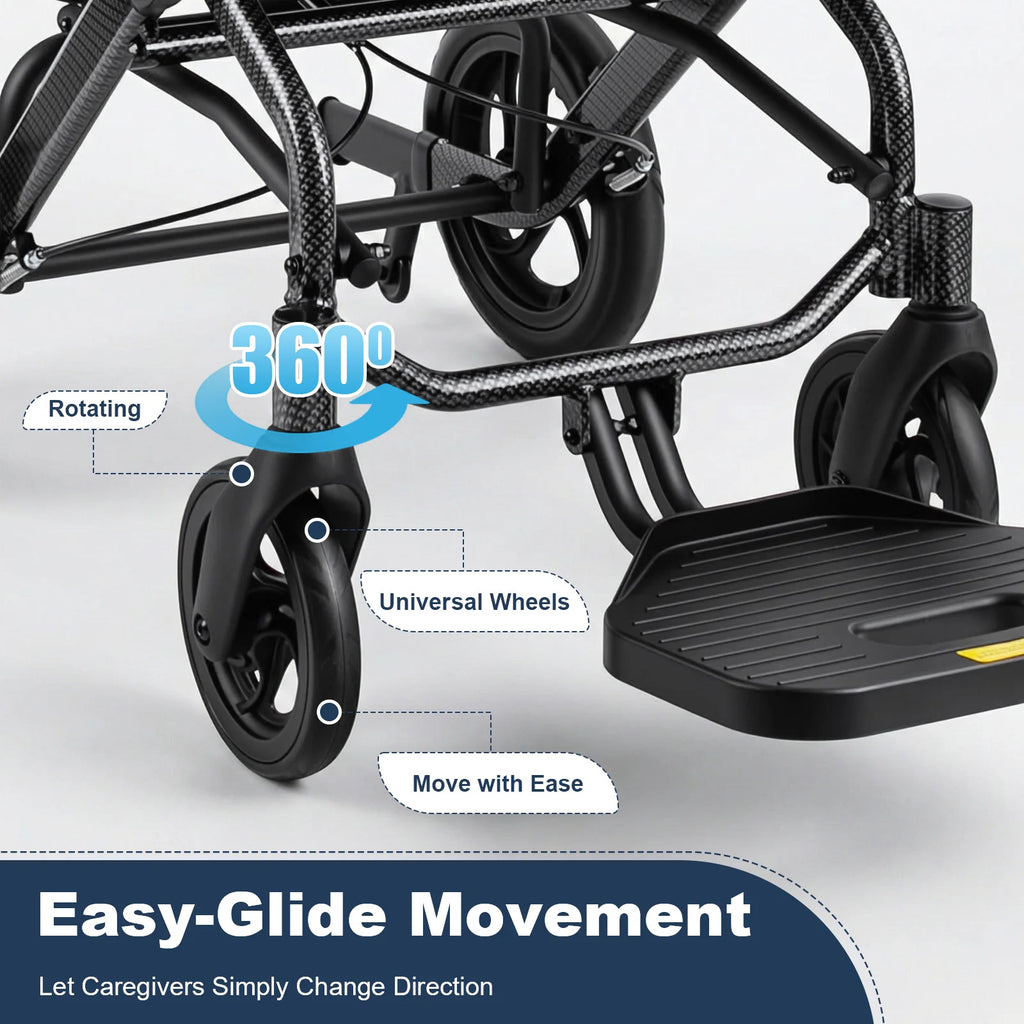 Foldable Reclining Wheelchair