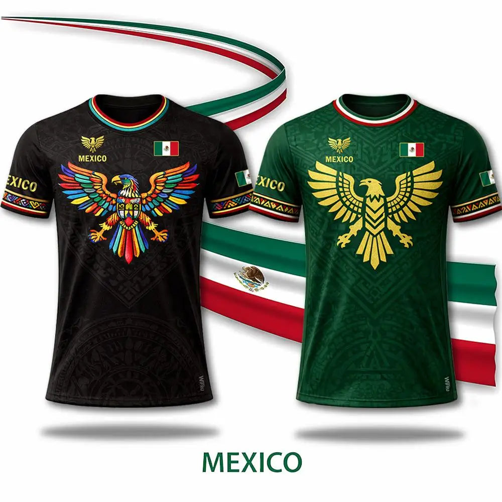 Mexican Flag Football T-shirt
