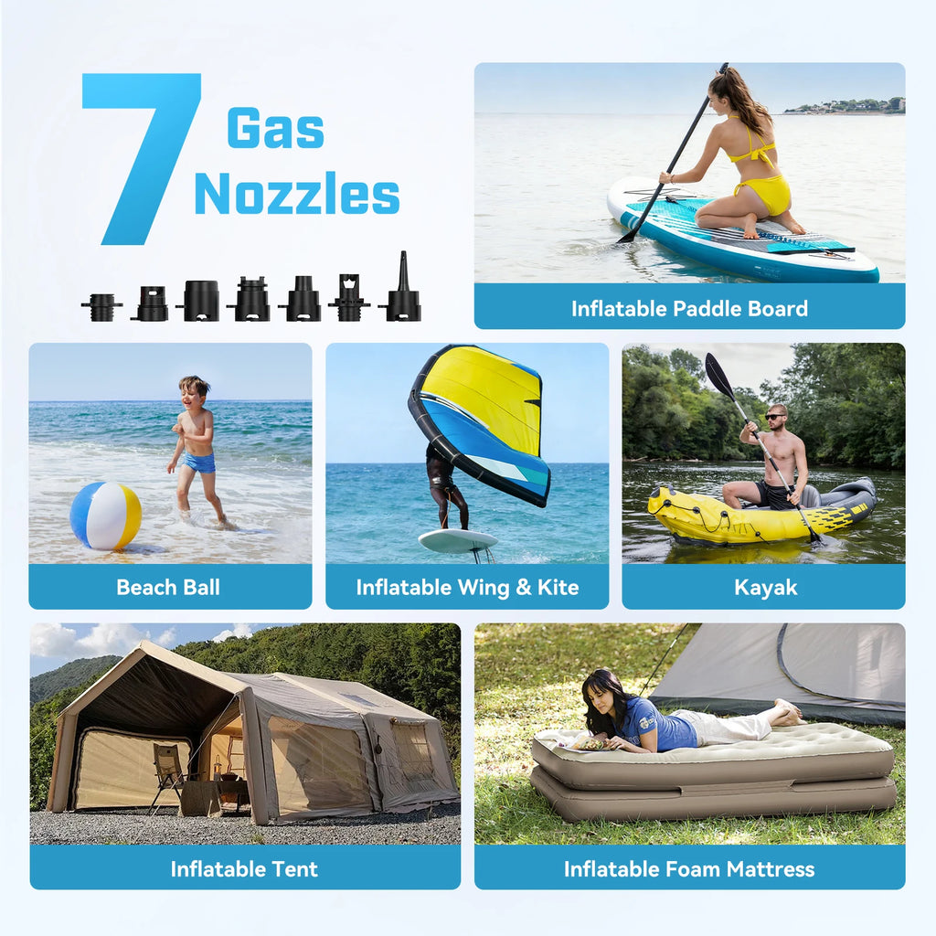 Electric Rechargeable Portable Air Pump