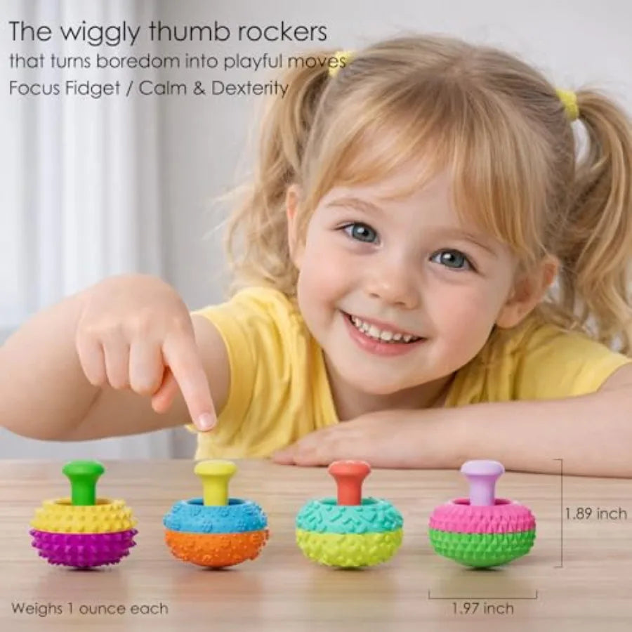 Silicone Thumb Rocker Fidget Toy