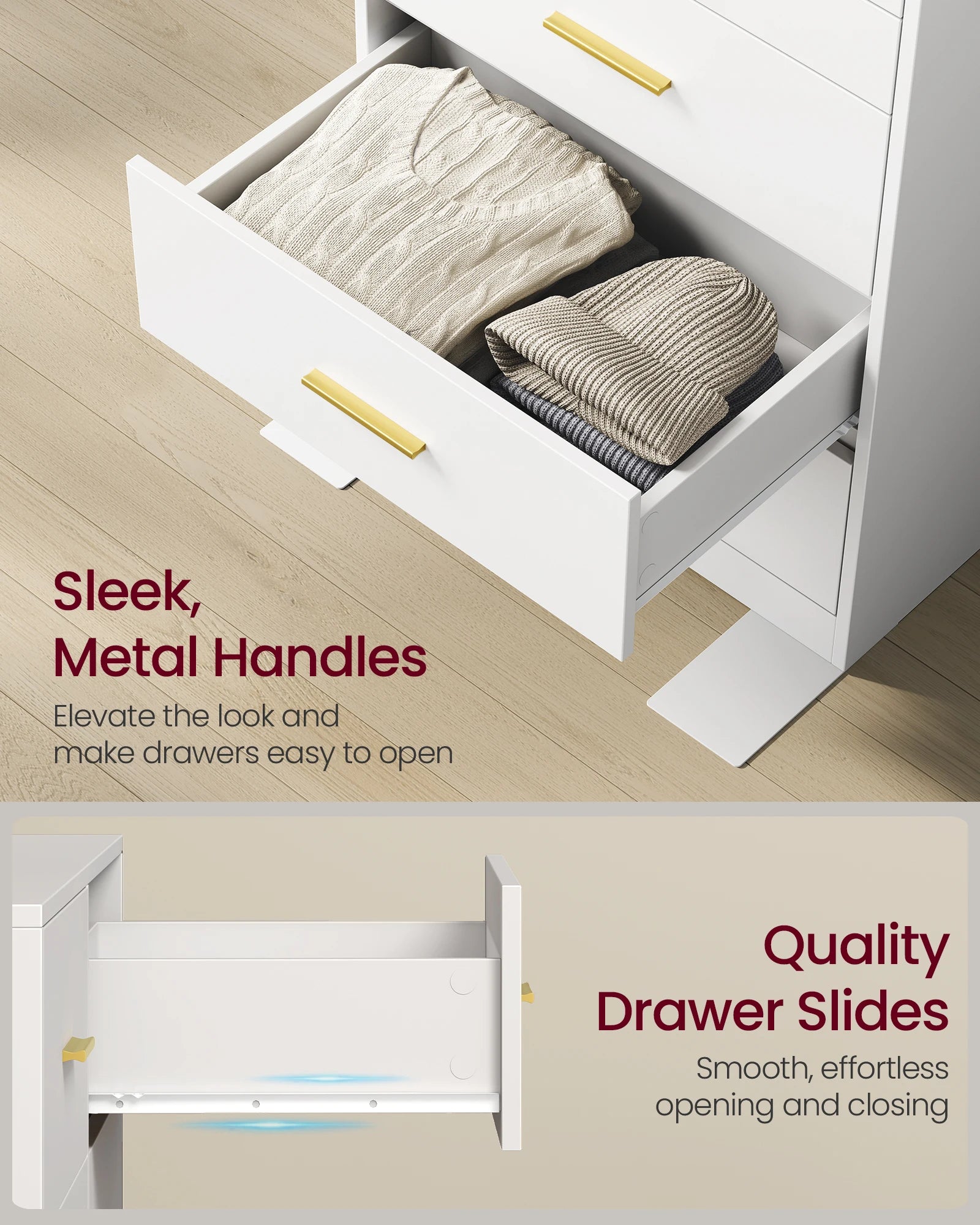 6 Drawers Dresser