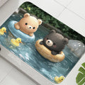 anti slip shower floor mat