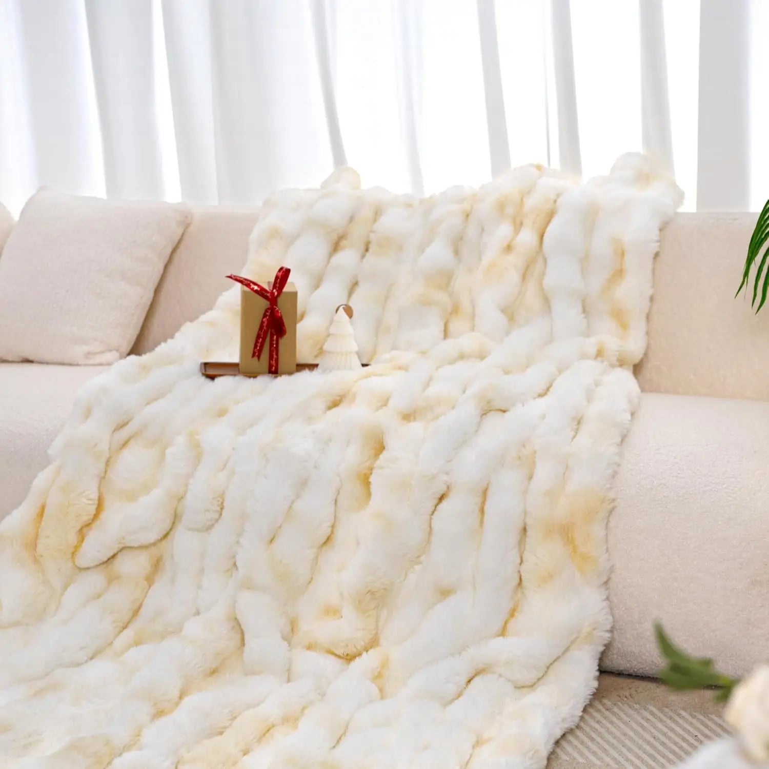 Rabbit Fleece Blanket