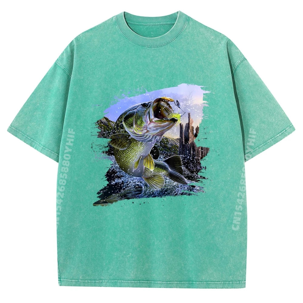 Mens fishing t-shirt