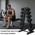 Ye 1100LB Capacity Adjustable 3-Tier Dumbbell Rack for Home Gyms, 36-Inch Base Model Storage Stand