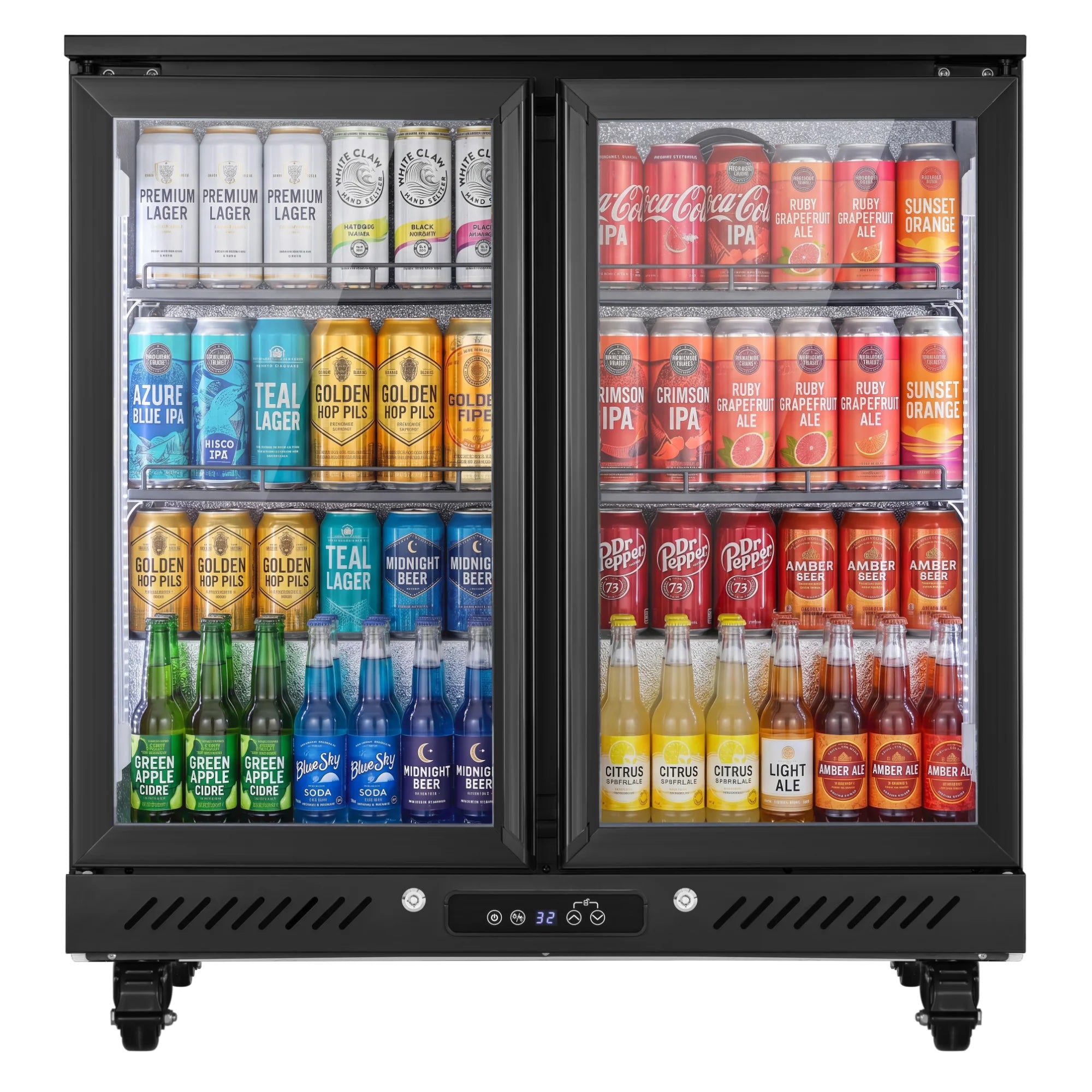 3 Door Commercial Portable Fridger