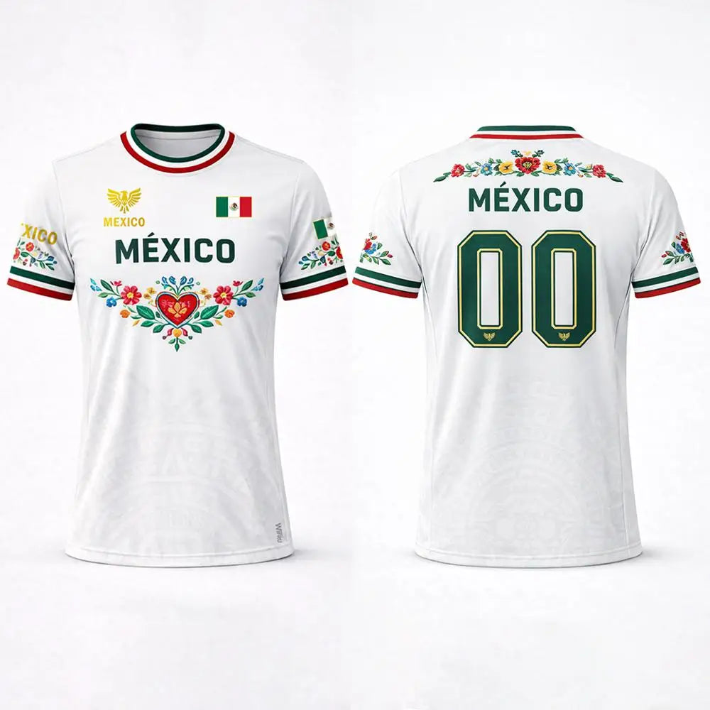Mexican Flag Football T-shirt