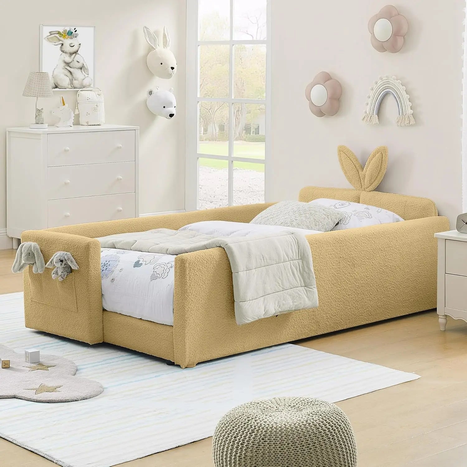 Rabbit Ear Headboard kids' bed