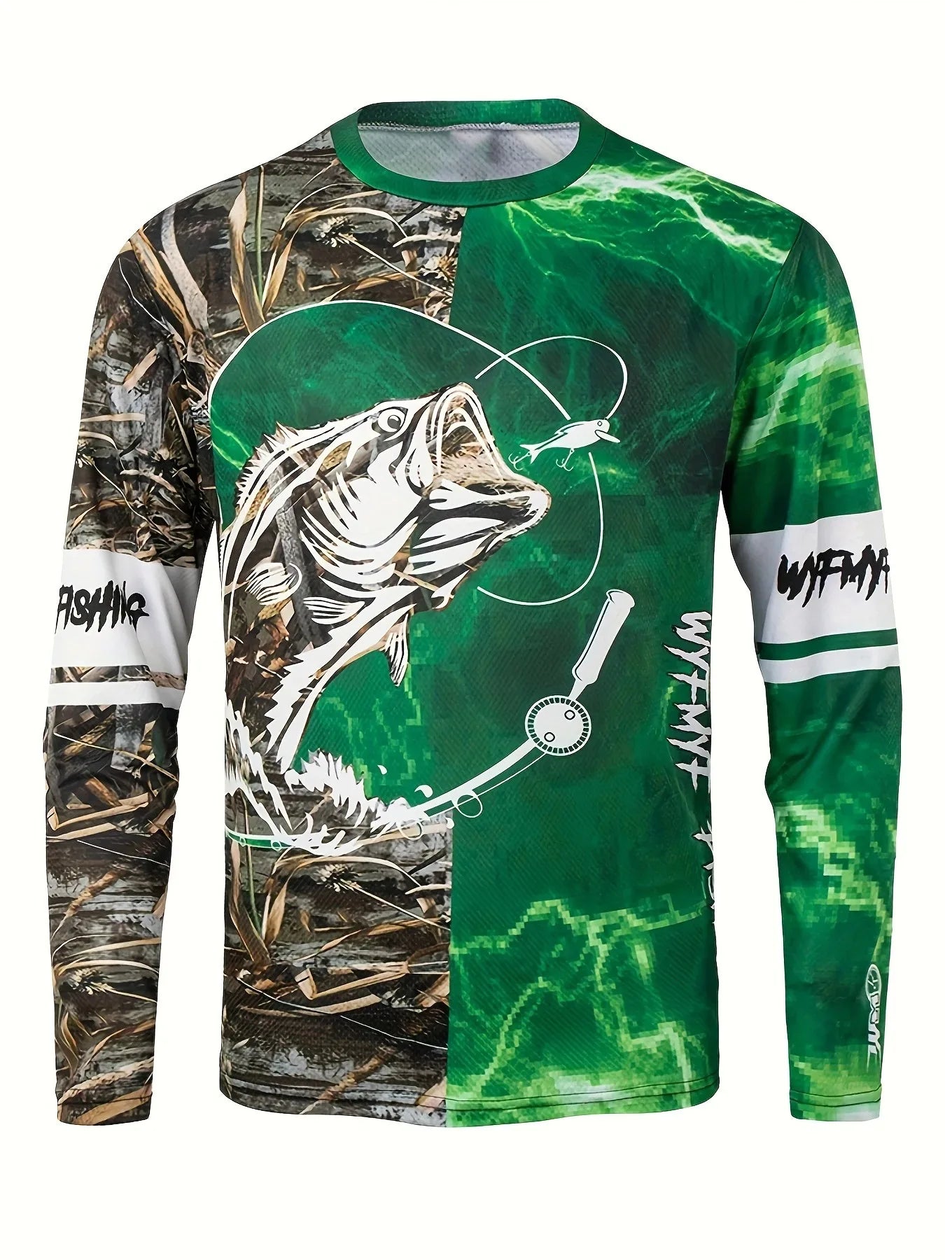 Mens Long Sleeve Fishing Shirt