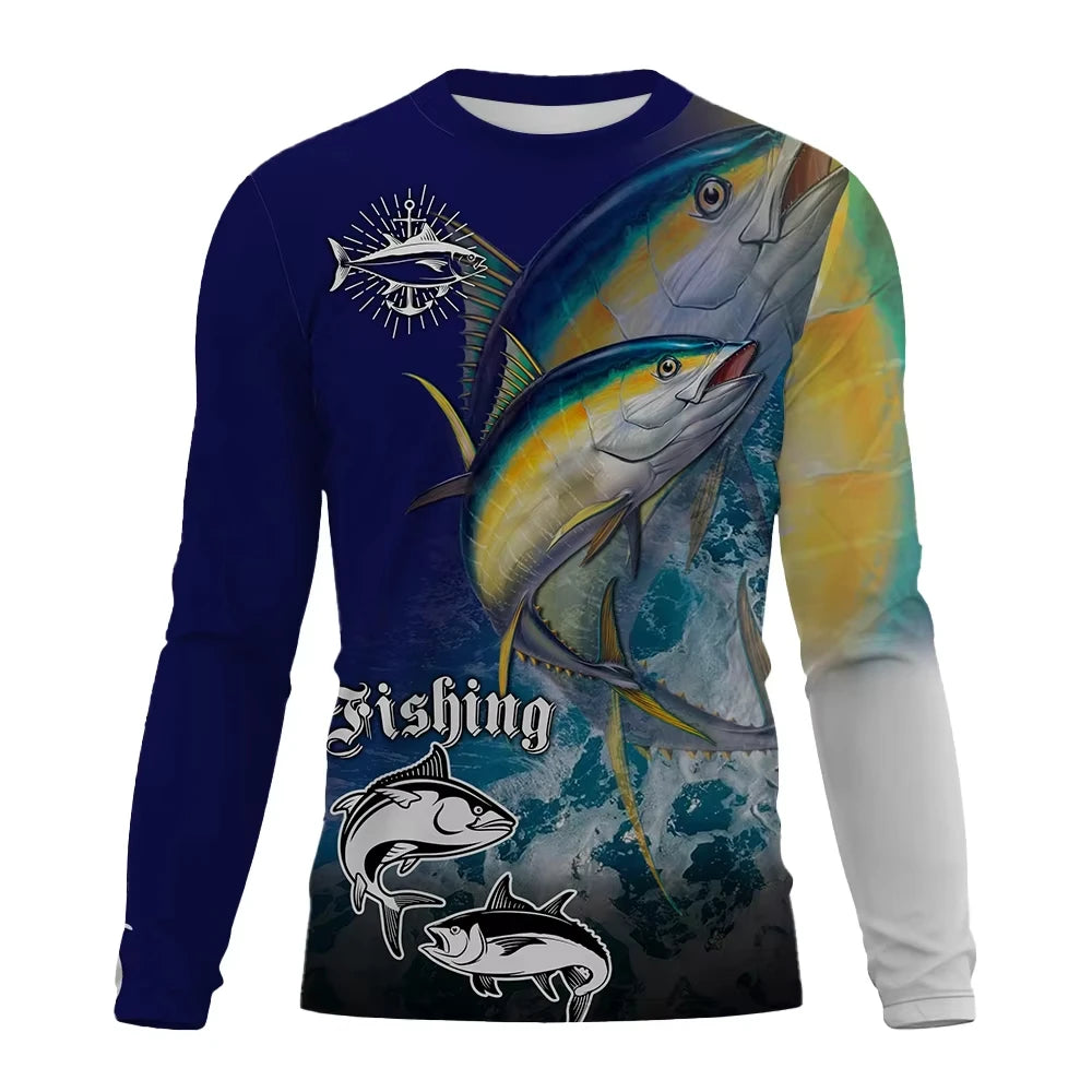 Men Summer Outdoor Fishing Shirts
