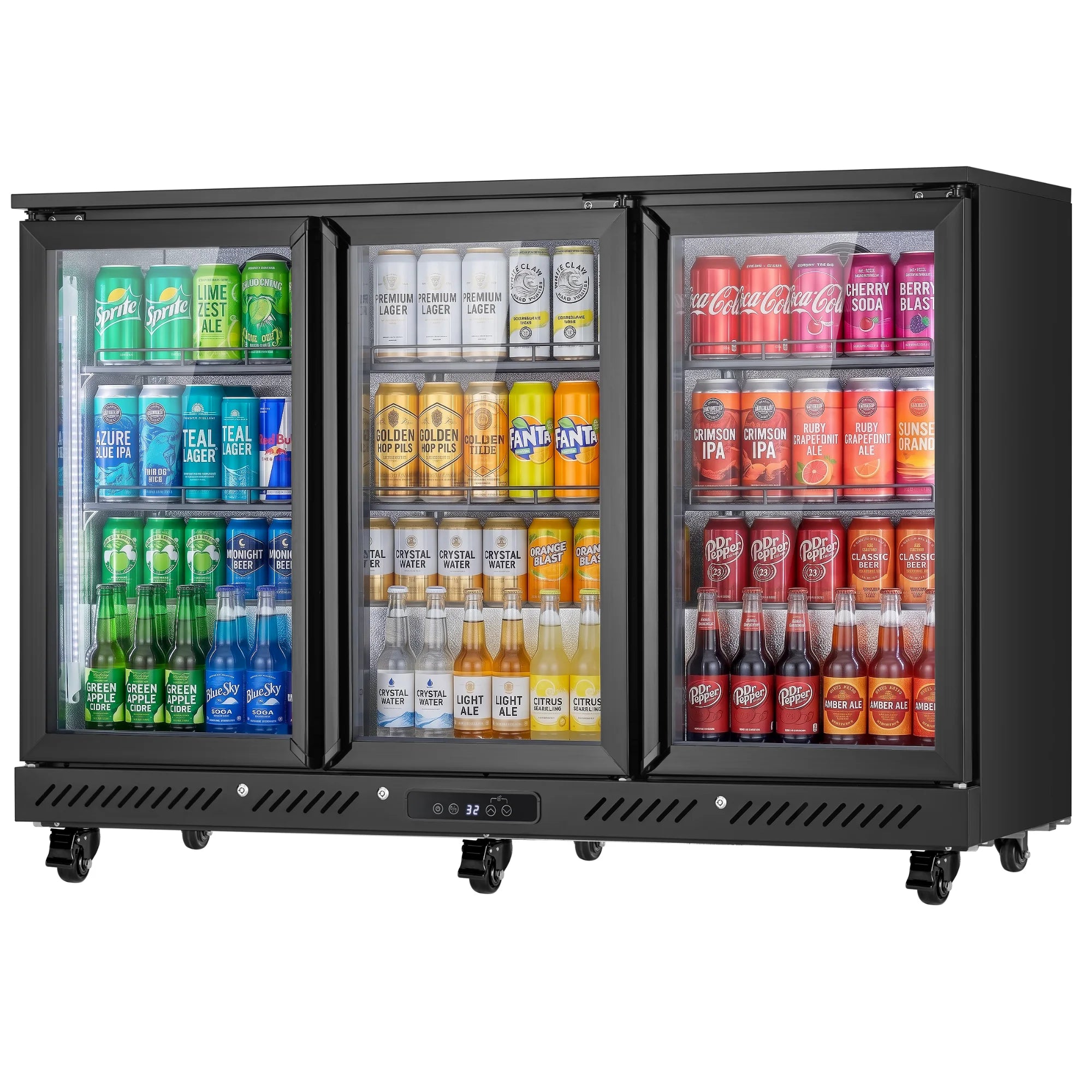 3 Door Commercial Portable Fridger