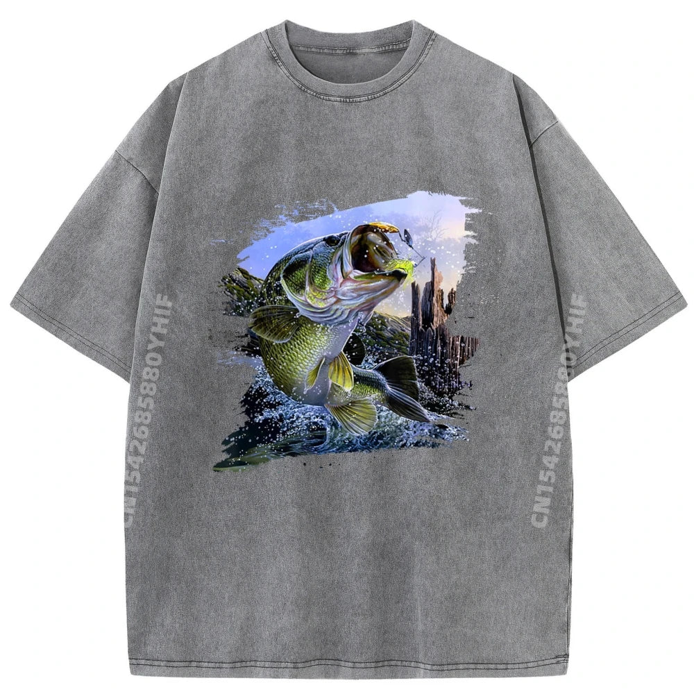 Mens fishing t-shirt