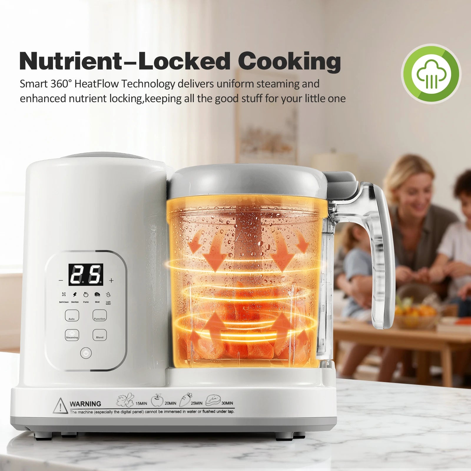 Baby Food Maker Steamer Blender