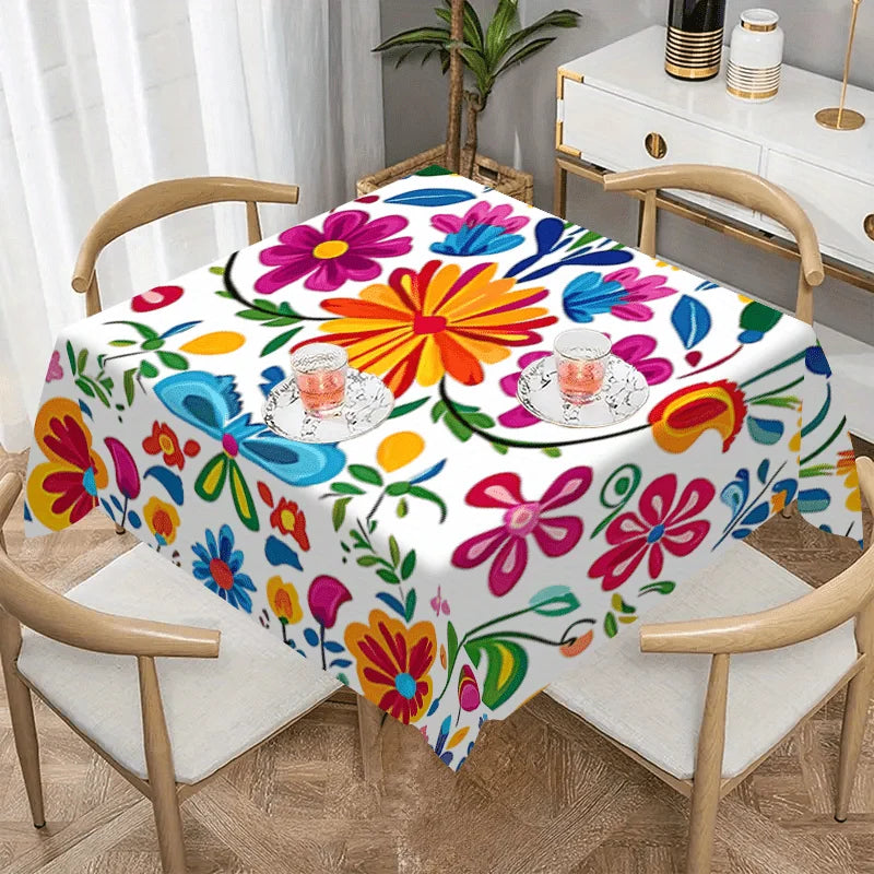 Rectangular Vibrant Cinco de Mayo Tablecloth