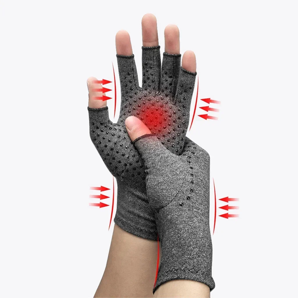 Compression Arthritis Gloves Wrist Support Brace Carpal Tunnel Pain Relief