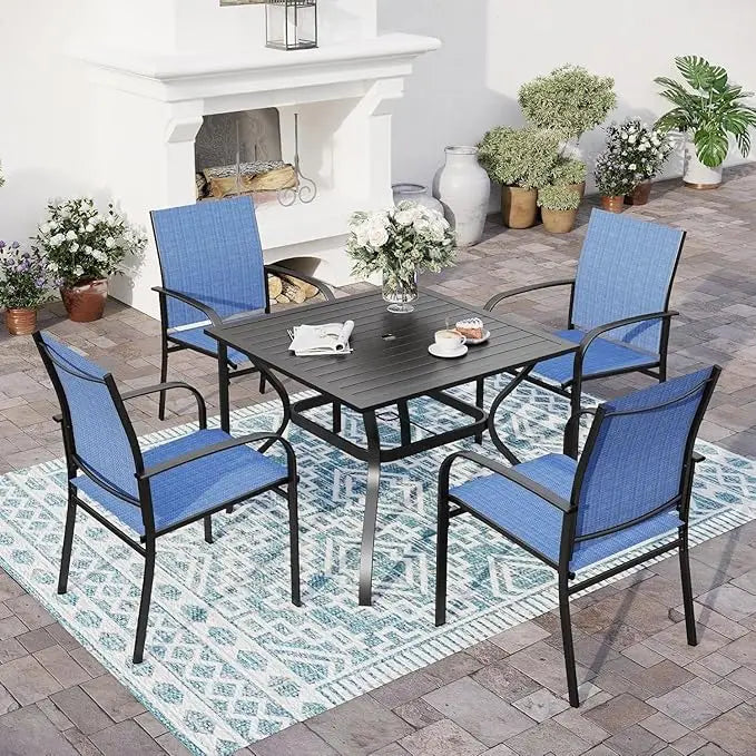 Outdoor Use 5 Piece Patio Dining table