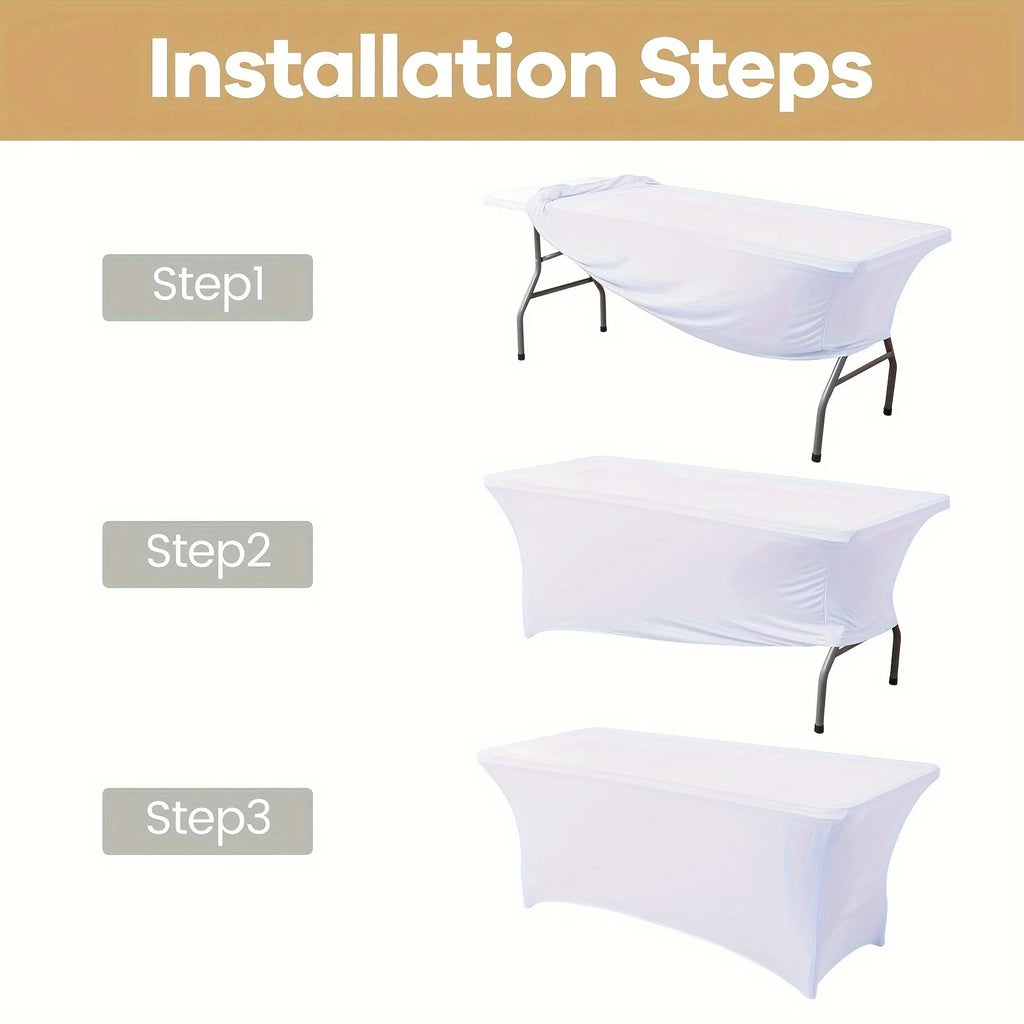 6PCS Elegant and Durable Elastic Table Cloth