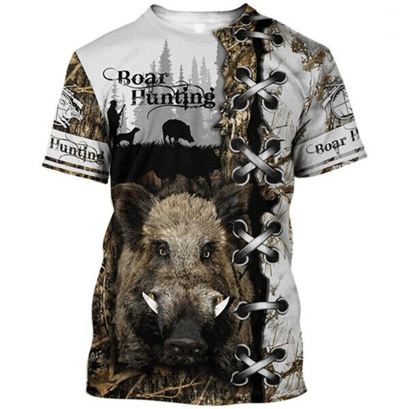 Camo Hunting Animals T Shirts