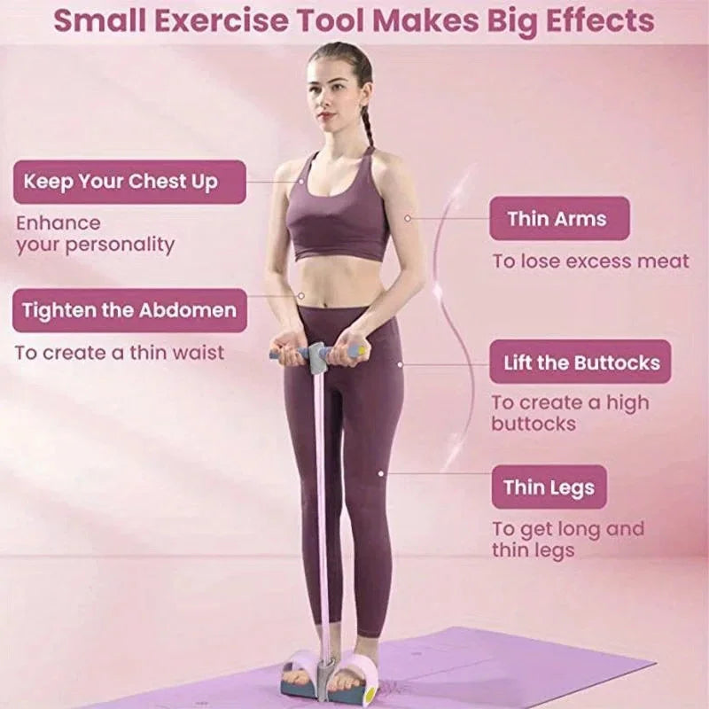 Adjustable Foot Pedal Resistance Band