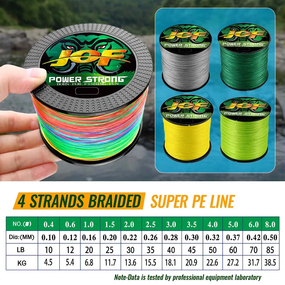 4 Braided Strands Fly Fishing Line