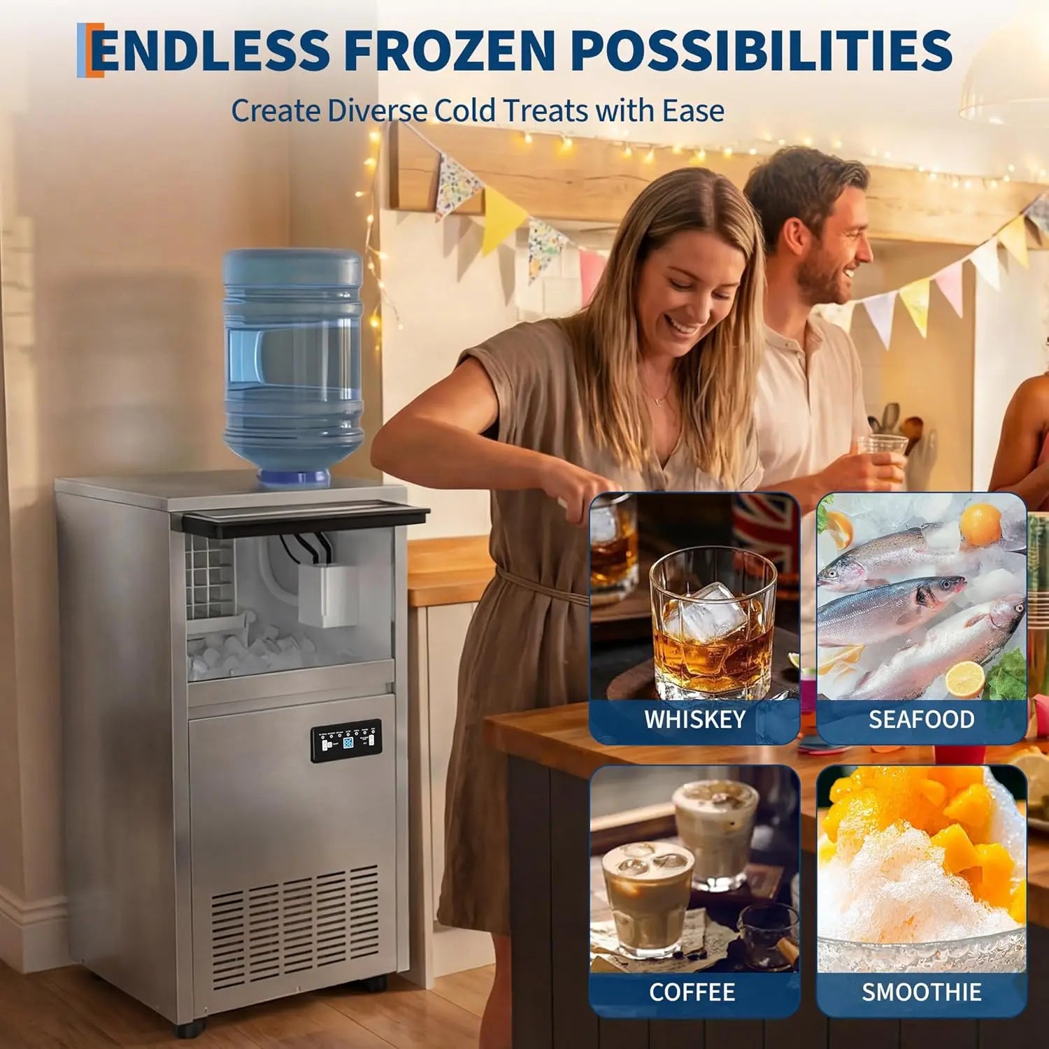 Commercial Ice Maker Machine